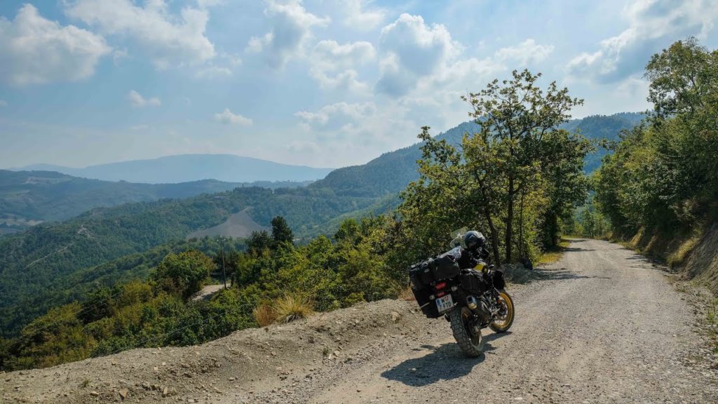 Eine kleine Motorradreise mit der V-Strom nach Italien. Teil2: ACT und Umbrien