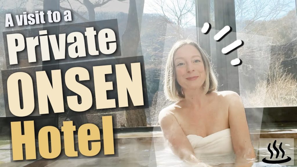 Staying at a luxury JAPANESE ONSEN HOTEL in Kawaba - incl. private onsen!!!
