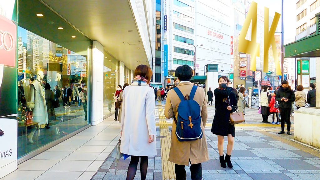 [Ikebukuro walk in Tokyo] Oasis in the sky (4K ASMR non-stop 1 hour 19 minutes)