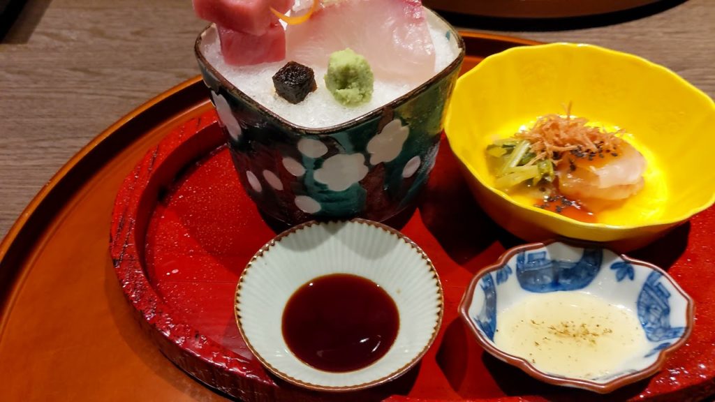 Hakone (箱根), Japan - Dinner at Hakone Suishoen Ryokan (箱根翠松園) 2021 Mar. 22