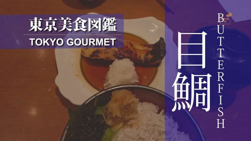 TOKYO GOURMET 東京美食図鑑 | 日本料理の目鯛としらす御飯の定食