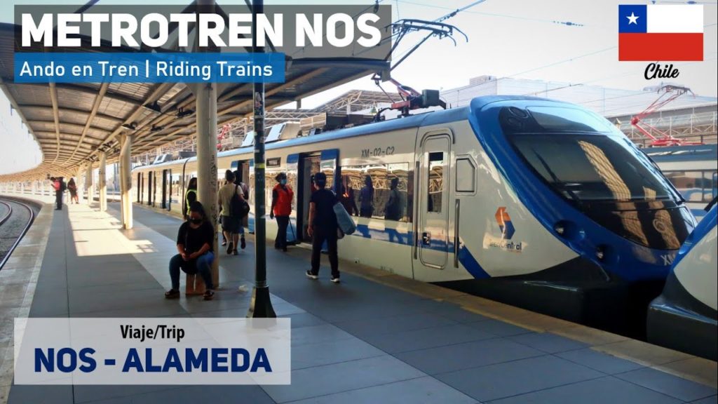 Viaje METROTREN NOS (Chile) en tren ALSTOM XTRAPOLIS MODULAR XM02 | Ando en Tren Viaje METROTREN NOS (Chile) en tren ALSTOM XTRAPOLIS MODULAR XM02 | Ando en Tren