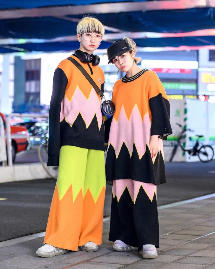 Street style at the final day of Tokyo Fashion Week, shot by us for Vogue. Check...