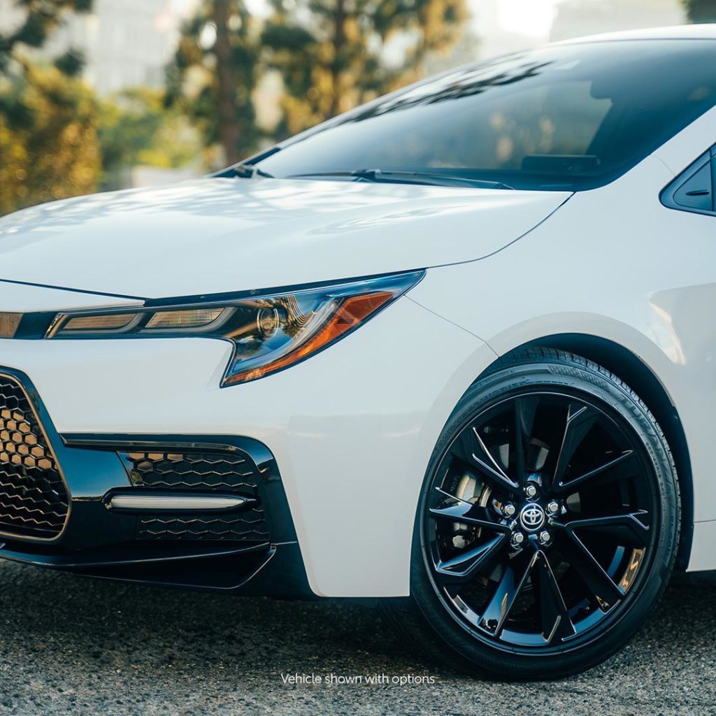 The city is not ready. #Corolla Nightshade #LetsGoPlaces...