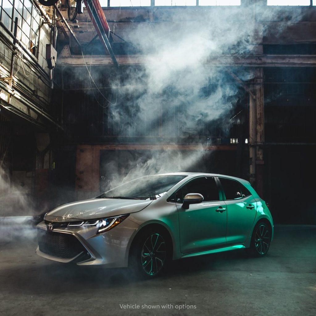 Whatever you do, do it with style. #Corolla Hatchback #LetsGoPlaces...