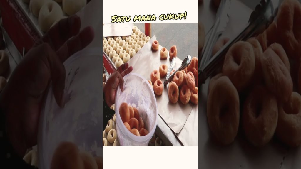 Street food Donut salju viral 🥞