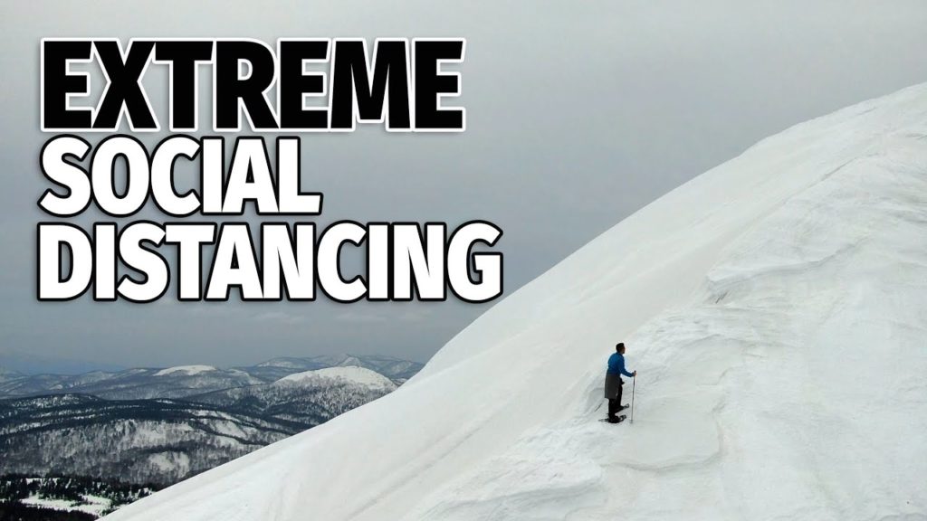 Social Distancing on a Japanese Mountain