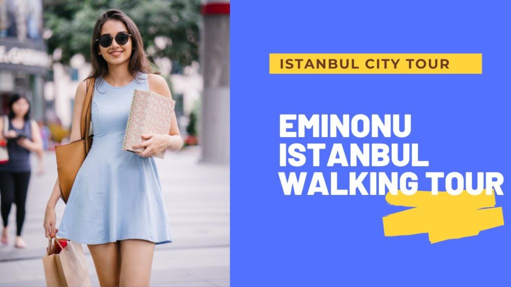 Istanbul city tour 4k | ISTANBUL EMINONU | SPICE BAZAAR | 4K 60FPS | MARCH 2021 WALKING TOUR