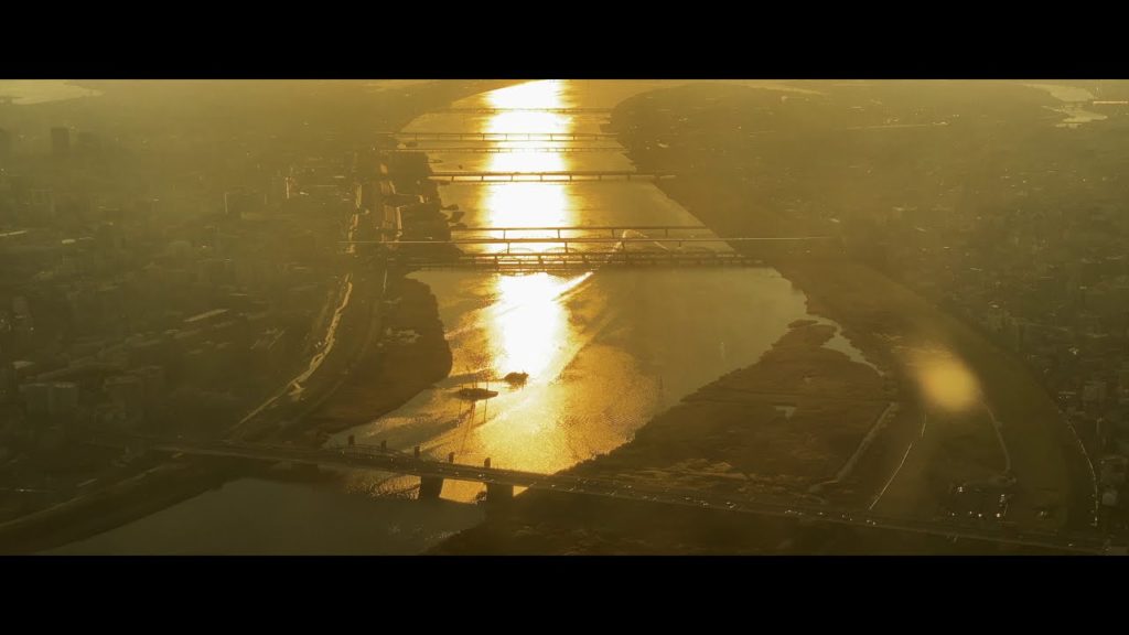 I could see Sakurajima, Kagoshima.