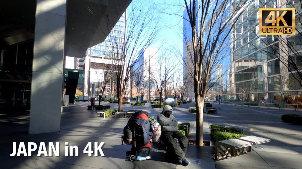 Ultra-Prestigious Business Area. Ginza & Marunouchi | Walk Japan 2021［4K］