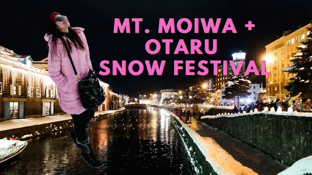 HOKKAIDO, JAPAN 2020 - Part 2 | MT. MOIWA + OTARU SNOW LIGHT FESTIVAL | Christine's TRAVEL STORIES