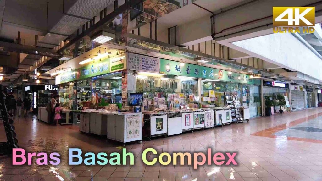 Singapore Bras Basah Complex Rain Walks ASMR - DJI Pocket 2 - Binaural Audio