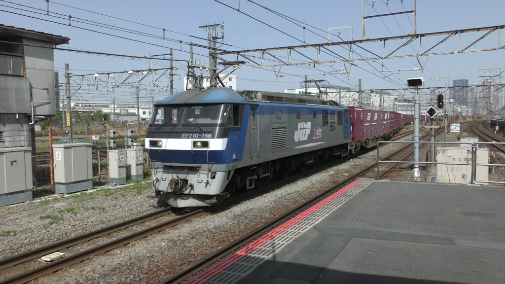 JR Freight Shin Tsurumi Motive Power Depot and Signal Stop -activity JR Freight Shin Tsurumi Motive Power Depot and Signal Stop -activity