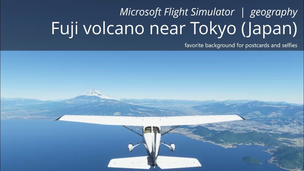 Virtual Flight | Mount Fuji (Japan) | Microsoft Flight Simulator Virtual Flight | Mount Fuji (Japan) | Microsoft Flight Simulator
