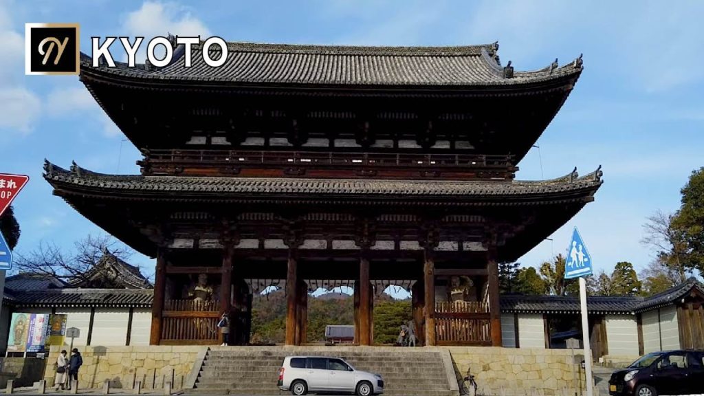 【KYOTO】Ninnaji-Temple （World Heritage）Walking Tour in Japan  京都・仁和寺（世界遺産）を歩いてみた。교토 산책【4K】