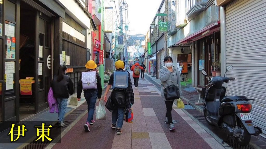 伊東　Japan Walking 🌞4K　Ito　Shopping Streets　Shizuoka🎧High Quality Binaural　（伊東市）　伊豆　睡眠用・静岡散歩