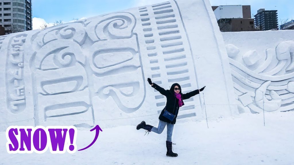 SAPPORO SNOW FESTIVAL: The 2021 Sapporo Yuki Matsuriさっぽろ雪まつりtravel back in time!
