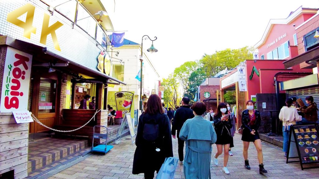 [Spring Kichijoji walk in Tokyo] Cherry-blossom viewing ♪ (4K ASMR non-stop 1 hour 05 minutes)