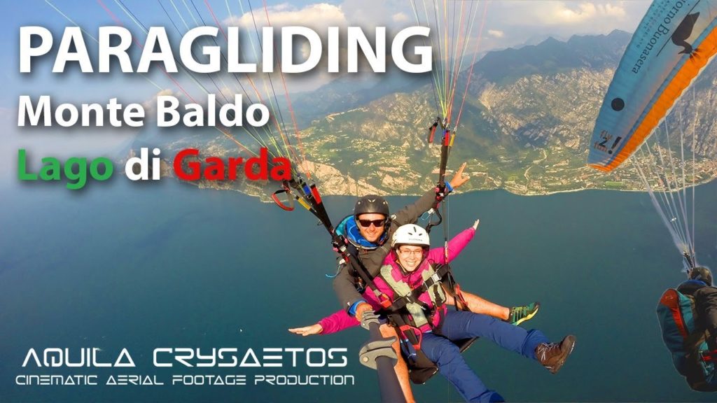 Paragliding – Monte Baldo – Lago di Garda Paragliding - Monte Baldo - Lago di Garda