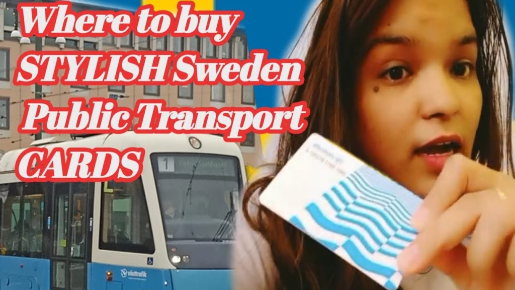 STYLISH  SWEDEN Public TRANSPORT  | Goteborg Sweden (BUY Bus -Tramp Card in GOTHENBURG Sweden) 🚄🚉🚌