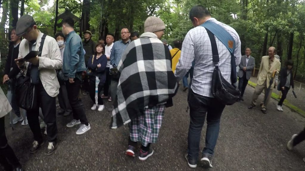 令和元年5月1日 伊勢神宮 御朱印列 令和元年5月1日 伊勢神宮 御朱印列