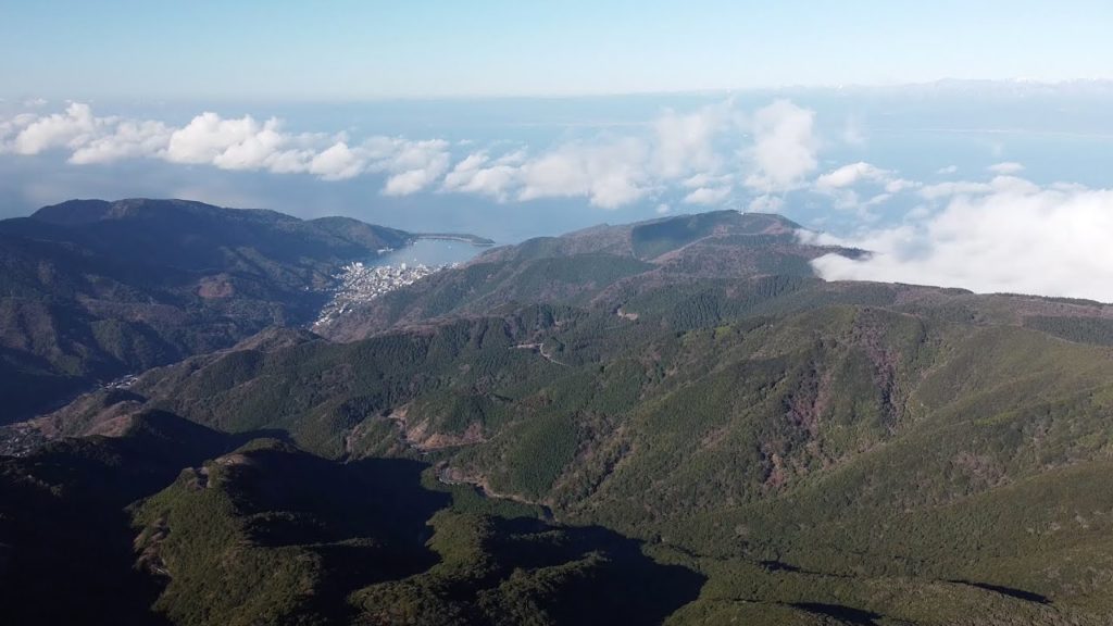 戸田から沼津市の海岸線【ドローン動画】