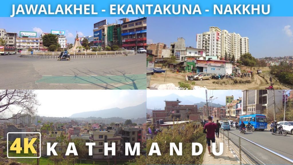 4K Sunny Day Walking Around In Nepal- DJI Pocket 2 (4K60fps)