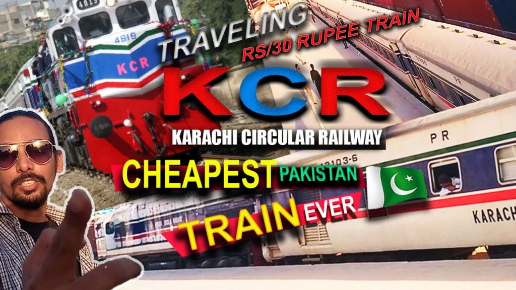 4K | Exploring | Traveling | KCR | Karachi Circular Railway | Karachi | Pakistan | Cheapest  | Train