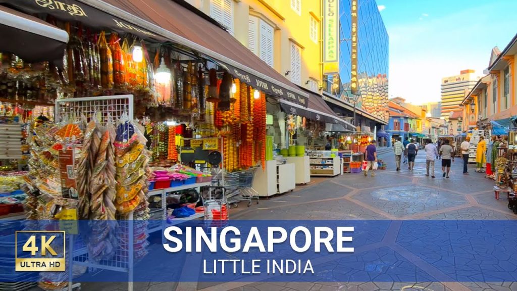 Singapore Little India Walking Tour (4K UHD) - Travel Guide Video