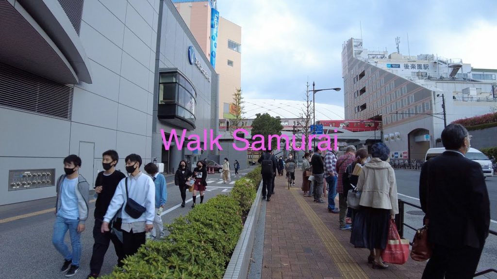 【4K】Walk on Nezu-Kourakuen in Tokyo(東京 根津から後楽園まで散歩)【2021】