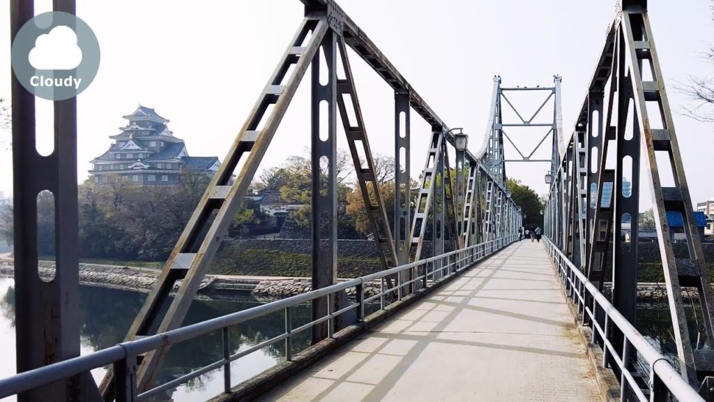 Okayama: Okayama Castle (岡山城) - Japan Walking Tour (March 30, 2021)