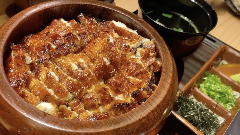 Unagi in Kyoto Japan - Unawa - 京 うな和 本店 うなぎ