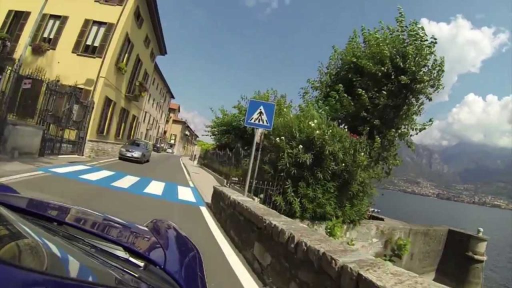 Lake Como Italy in Porsche 911 GTS