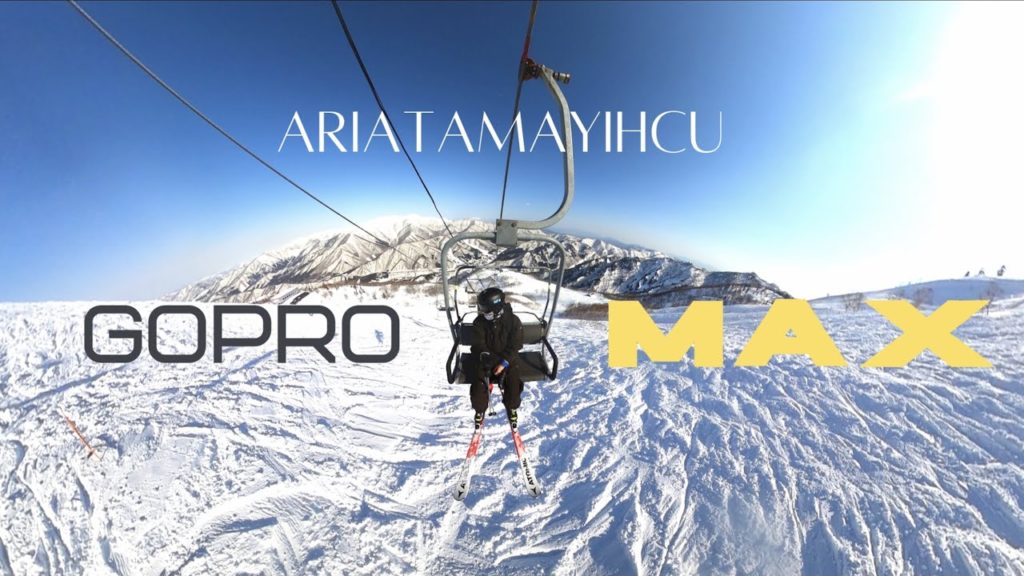 GoPro MAX Snowboard& Ski in NIIGATA