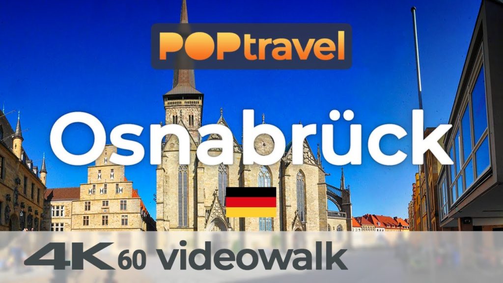Walking in OSNABRÜCK / Germany 🇩🇪- 4K 60fps (UHD)