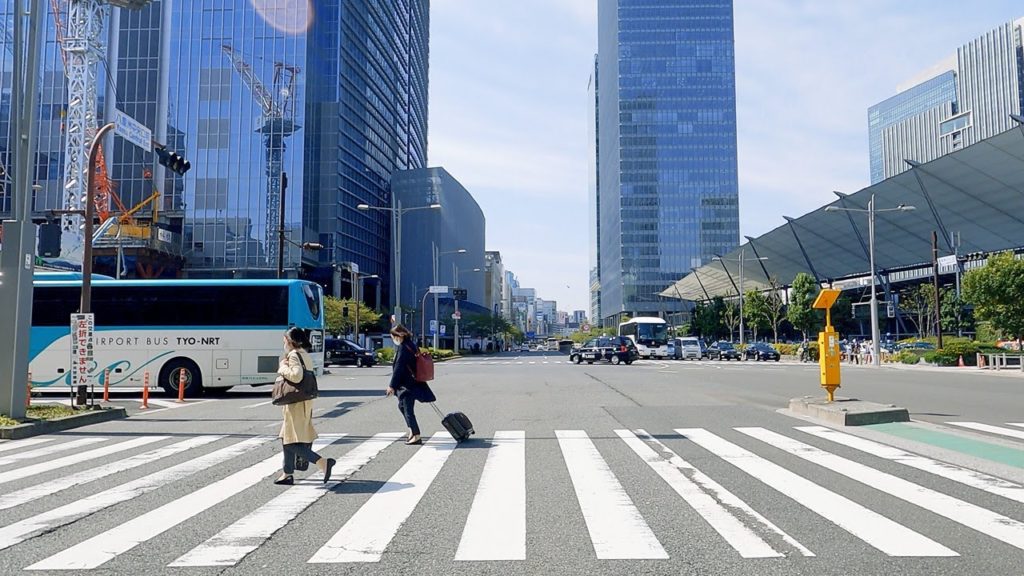 Driving in Tokyo 2021 | Odaiba to Tokyo Station | Japan Drive [4K] Virtual Trip | ASMR Travel World