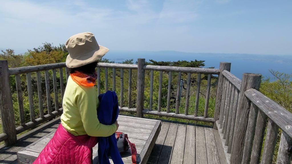 Unzen, Nagasaki - View from Kinugasa Mountain (絹笠山) 2021_04_10