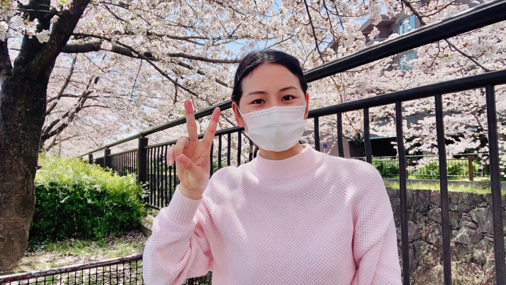 [4K] Japan Walking Tour - Beautiful Cherry Blossom at Four Seasons Road of Yamazaki River, Nagoya