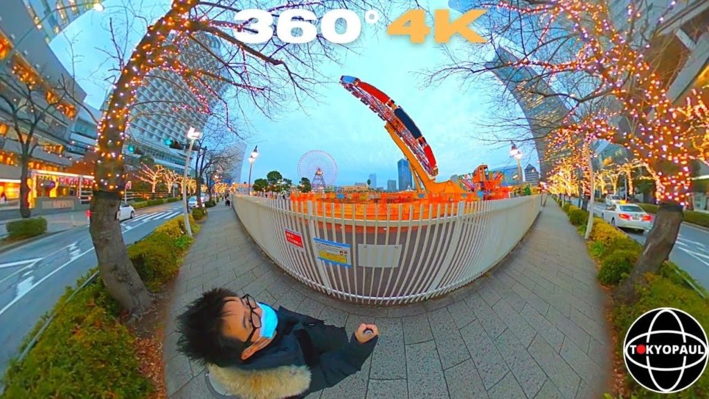 Yokohama Japan Minato Mirai in 360 video | TokyoPaul360