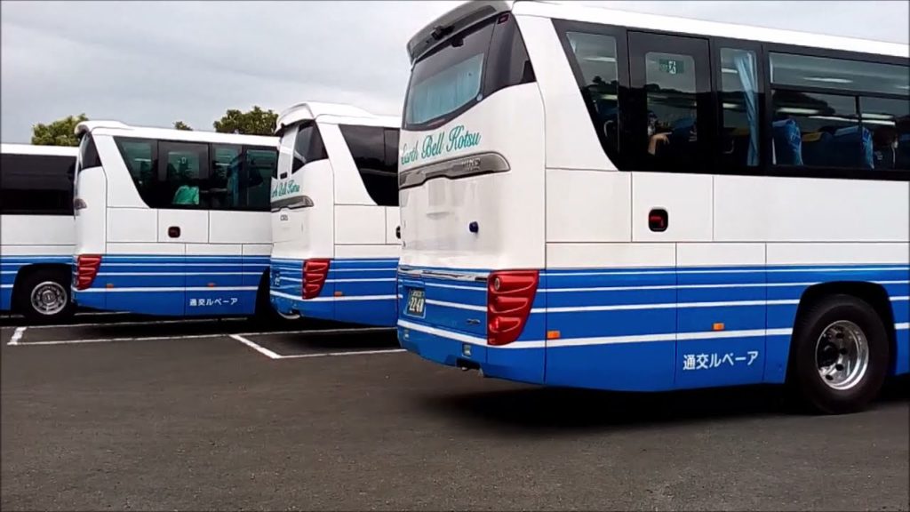 観光バス 遠足で指宿を走る🚍2021 4月16日🚍Sightseeing buses ran in Ibusuki on an excursion