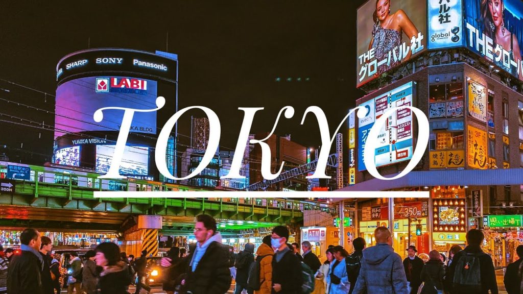 A Tour to Tokyo,Japan 4k video ultra HD  Nature view-360°