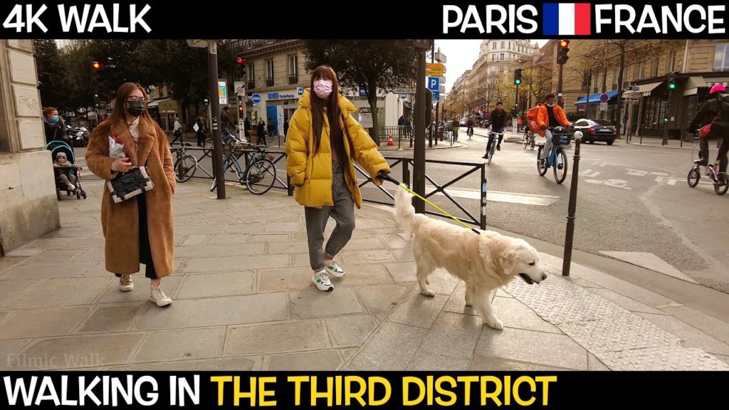 4K WALKING TOUR - PARIS FRANCE 🇫🇷 Third District - Montorgueil - Saint Eustache