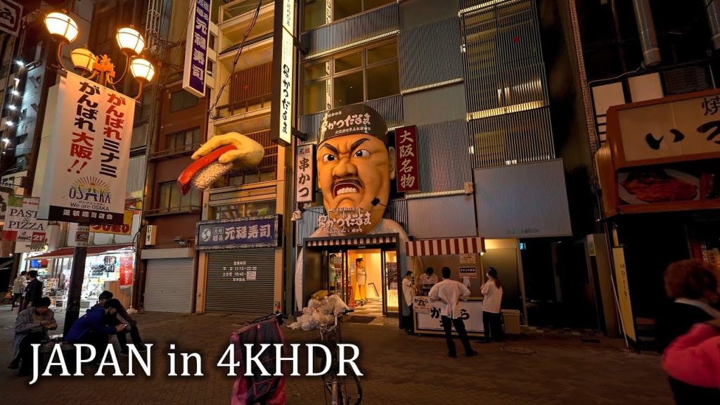 Night Osaka. From Dotonbori to Tsutenkaku・4K HDR Night Osaka. From Dotonbori to Tsutenkaku・4K HDR