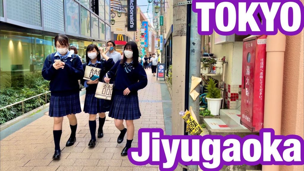 [JAPAN/TOKYO]Jiyugaoka Station walking scenery