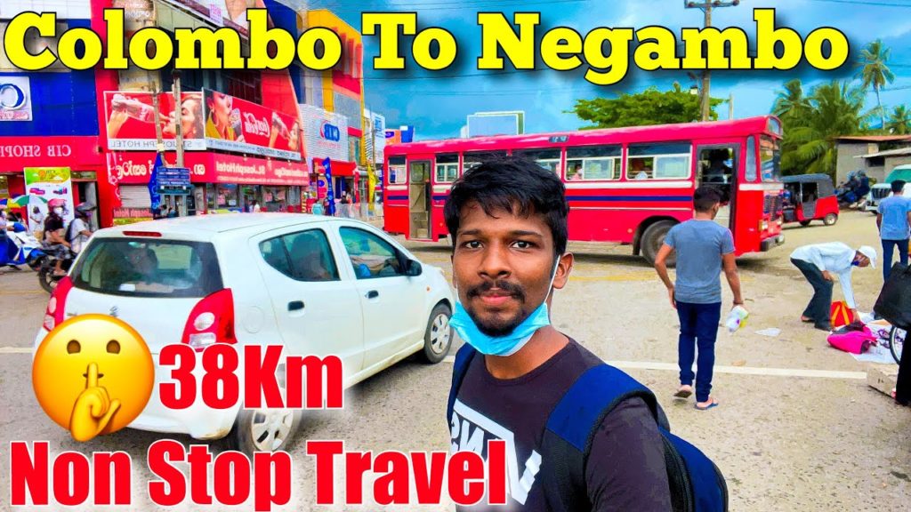 My 38Km Non Stop Travel | Colombo to Negambo | Jaffna Suthan