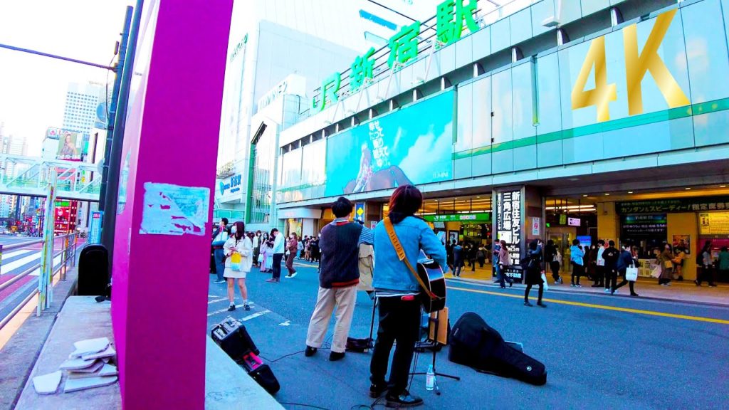 [Shinjuku walk in Tokyo] Enjoy a dramatic tour ♪ (4K ASMR non-stop 1 hour 10 minutes)
