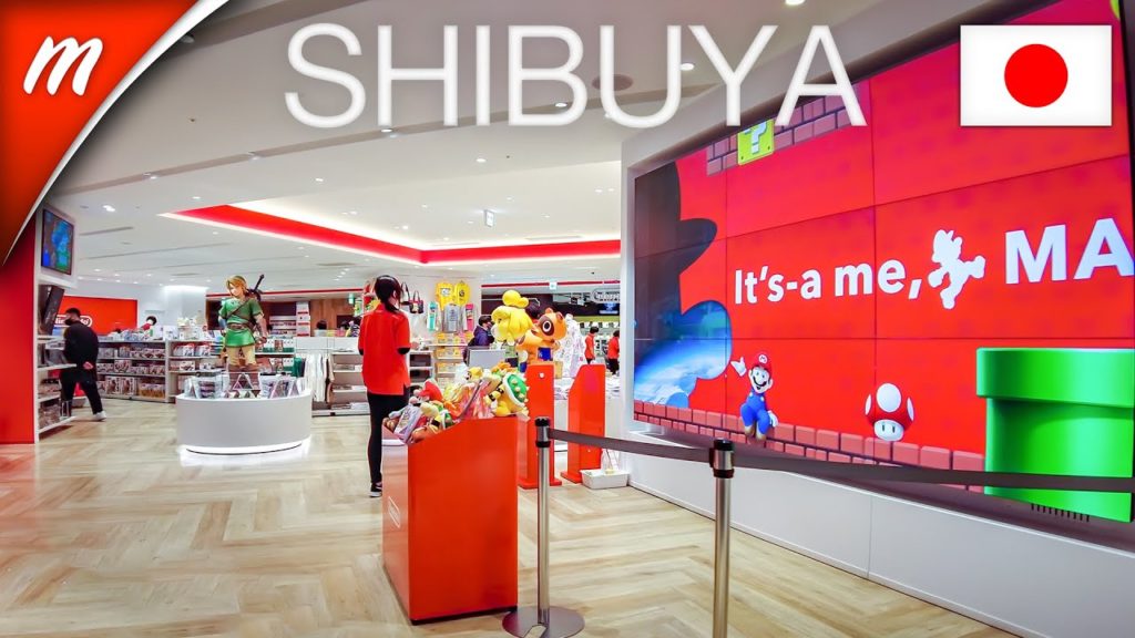 Deserted Nintendo TOKYO and Pokemon Center Shibuya | TOKYO WALKING TOURS