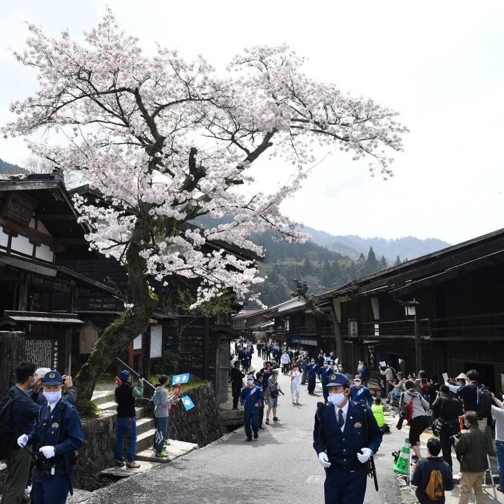 Stories from Nagano Prefecture!  The Olympic flame passed through Nagiso, a tow...