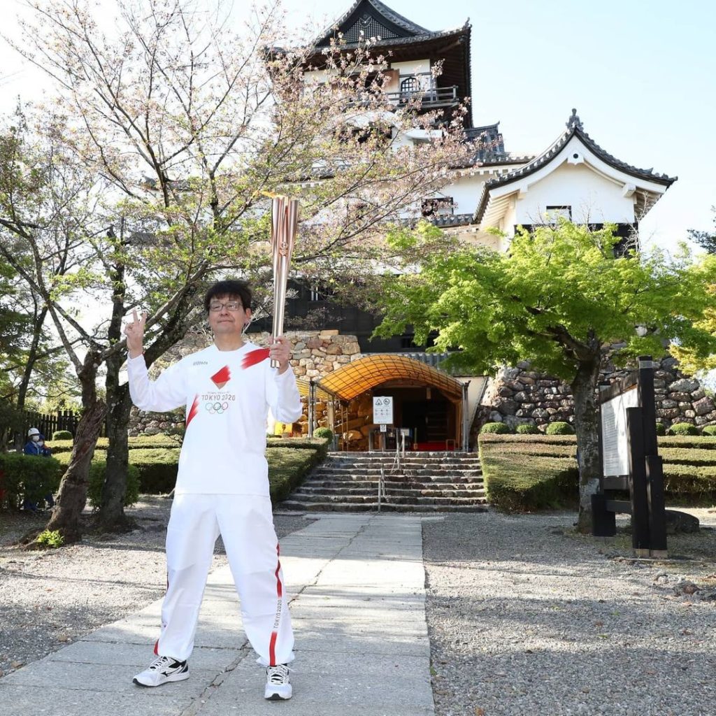 Stories from Aichi Prefecture! 

 The Olympic flame visited Inuyama Castle, loca...