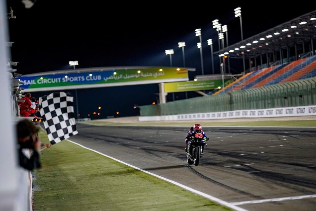That moment when you cross the finish line in 1st place  

#MonsterYamaha | #Mot...